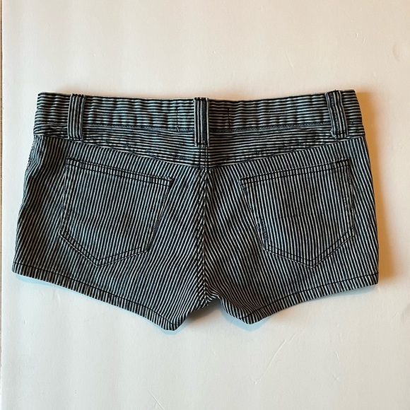 Denim stripes shorts - Picture 2 of 2